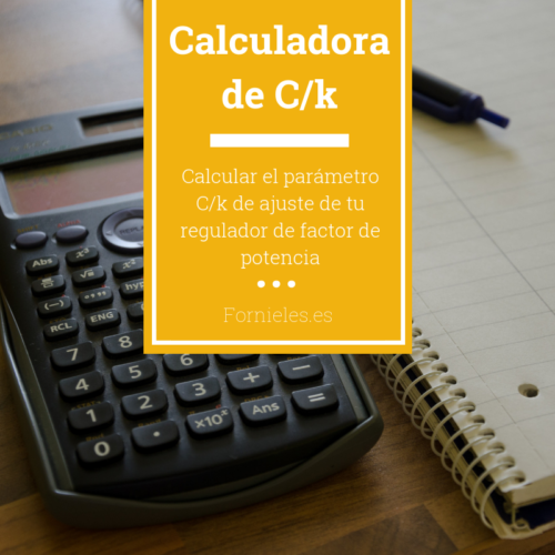 calculadora Ck para regulador de factor de potencia